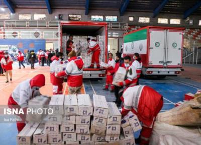 توزیع 2365 چادر امدادی در منطقه زلزله زده سی سخت