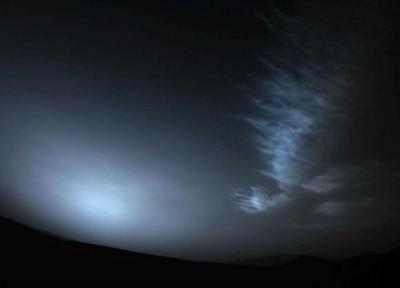 تراکم عجیب ابرها در فضا، عکس